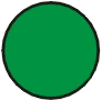 Graphic:green circle