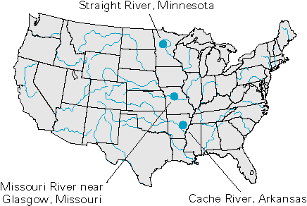 In contrast, the results of a study of the lower Missouri River Valley 