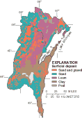 Surficial Deposits Map