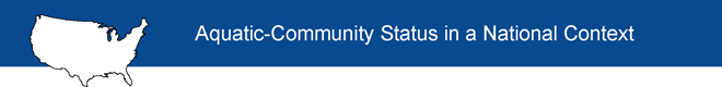 Banner: Aquatic-Community Status in a National Context.