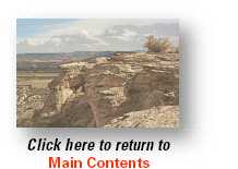 Photo:Upper Cretaceous Dakota Sandstone, Westwater Canyon, Utah. (By  P. Lillis, UGSG. Link to Main Contents