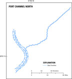 Thumbnail image showing downloadable shapefile of boat tracklines for Porth Channel North