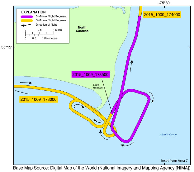 Cape Hatteras inset map