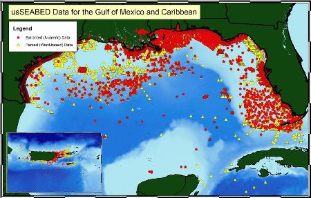 usSEABED Gulf of Mexico and Caribbean data