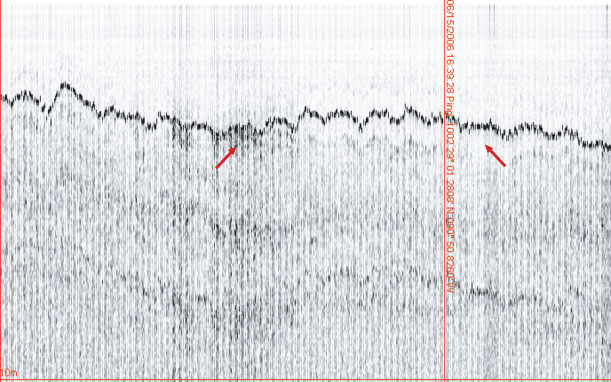 Figure 2.  06SCC01 Profile Anomalies
