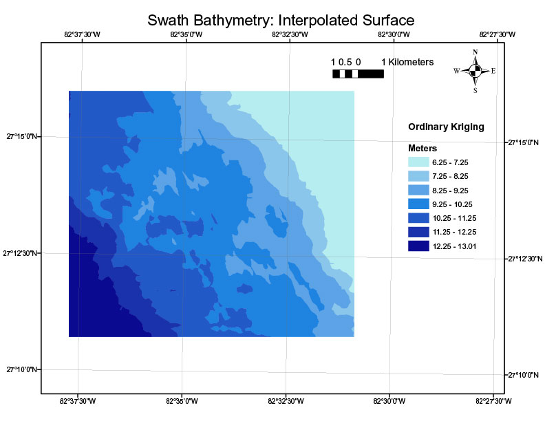 Swath Interpolated Surface