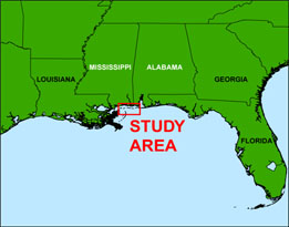 Study area map