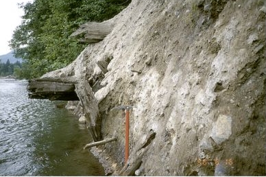 lahar deposits