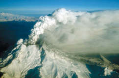 Photograph of Redoubt Volcano