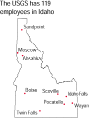 The Map of Idaho