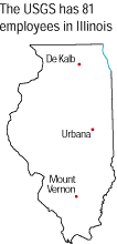 map
showing Illinois' offices