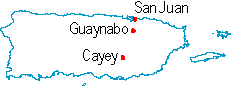 Puerto Rico location map
