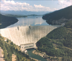 Photograph of Hungry Horse Dam, Montana