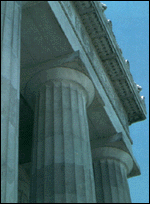 Lincoln Memorial alteration crusts