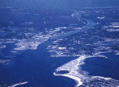 Figure 10. Cape Cod Canal is located in the drainage way of Glacial Lake Cape Cod.