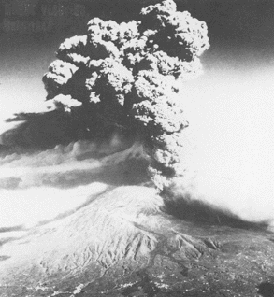 Photograph of Mount Vesuvius, Italy, 1944