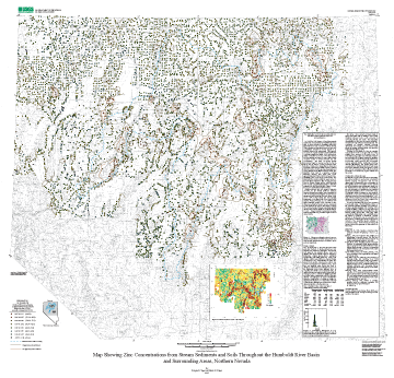  USGS Miscellaneous Field Studies Map MF-2407: Maps Showing Concentrations 