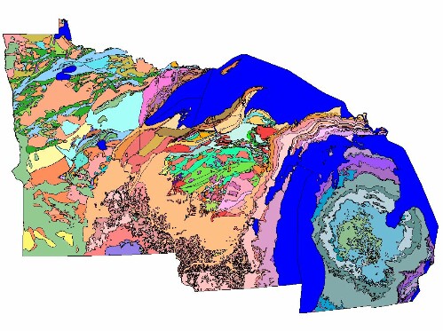 image of Lake Superior region covered in report