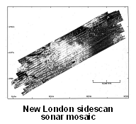 New London sidescan sonar mosaic