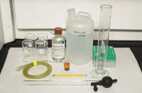 Materials required for acetic acid treatment