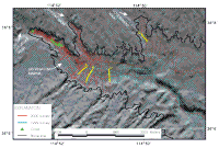 Figure 2.  Survey track lines along which sidescan sonar and subbottom seismic-reflection profiles were collected.