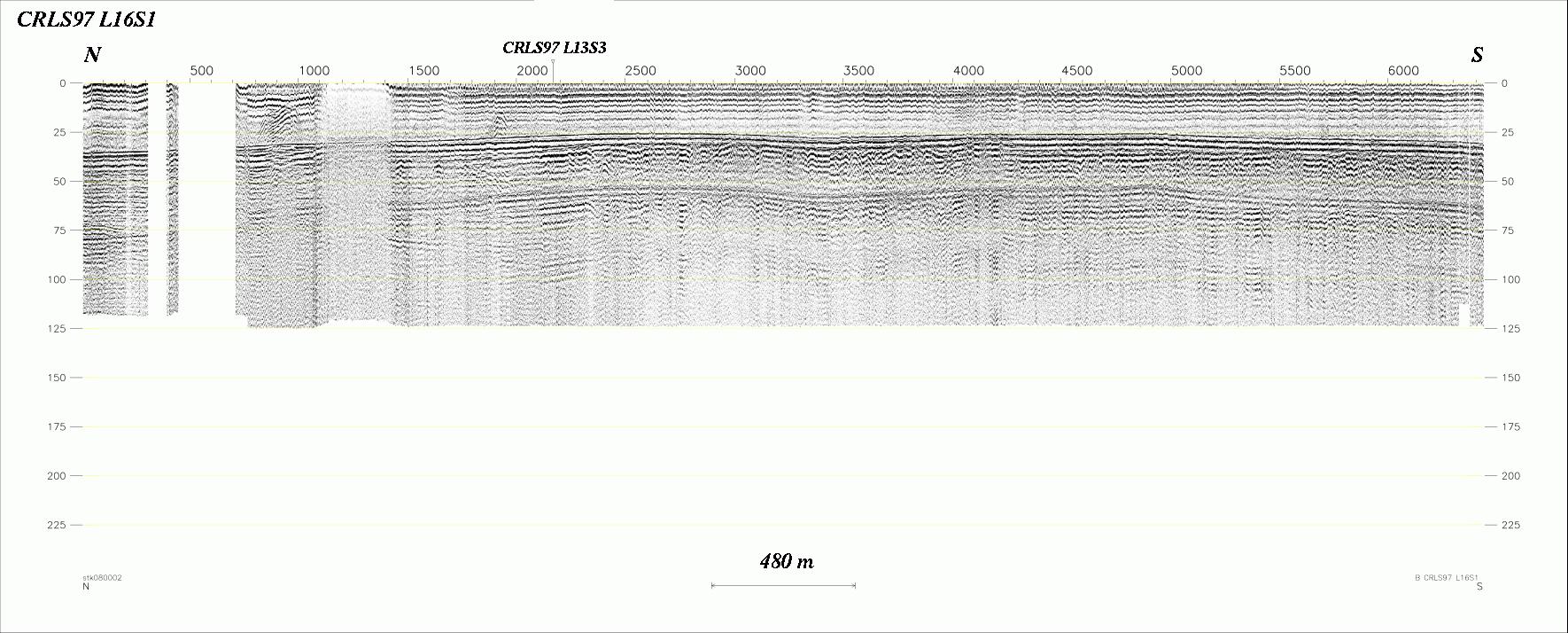 Seismic Reflection Profile Line No.: L16s1 (216848 bytes)