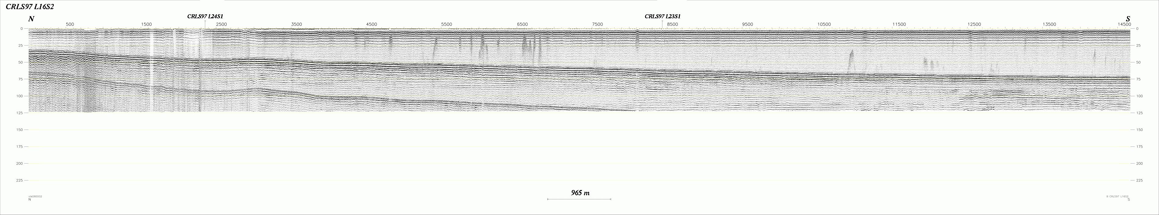 Seismic Reflection Profile Line No.: L16s2 (462444 bytes)