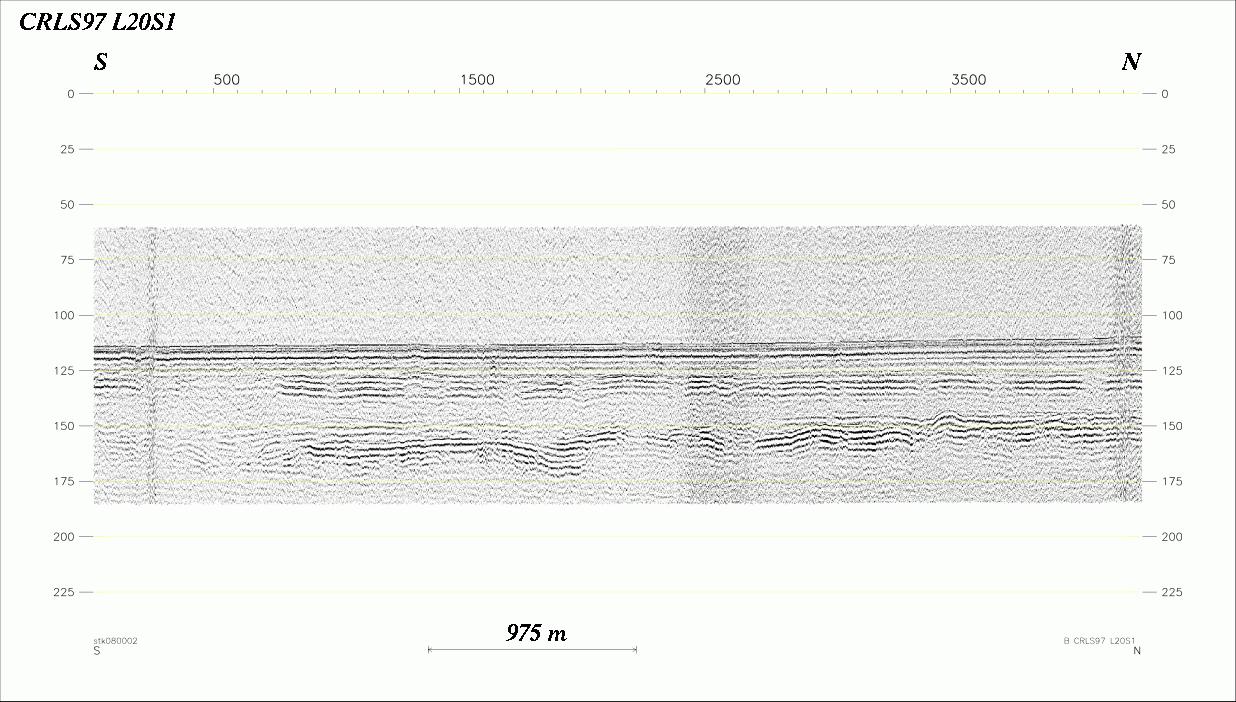 Seismic Reflection Profile Line No.: L20s1 (134650 bytes)