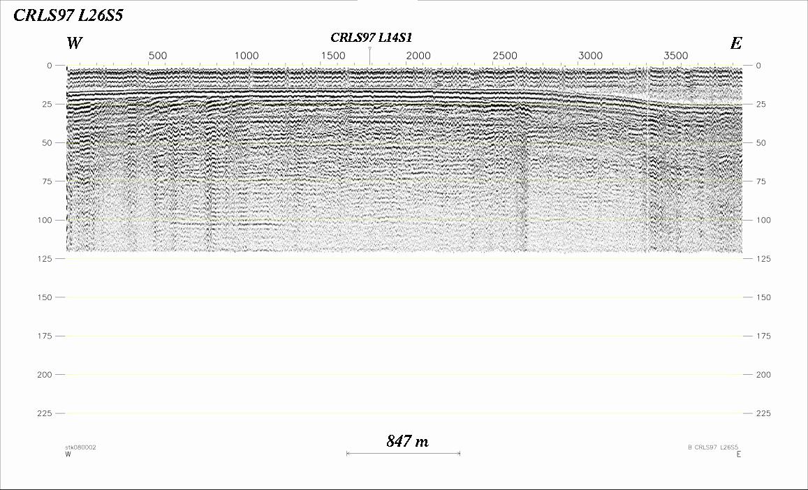 Seismic Reflection Profile Line No.: L26s5 (143978 bytes)