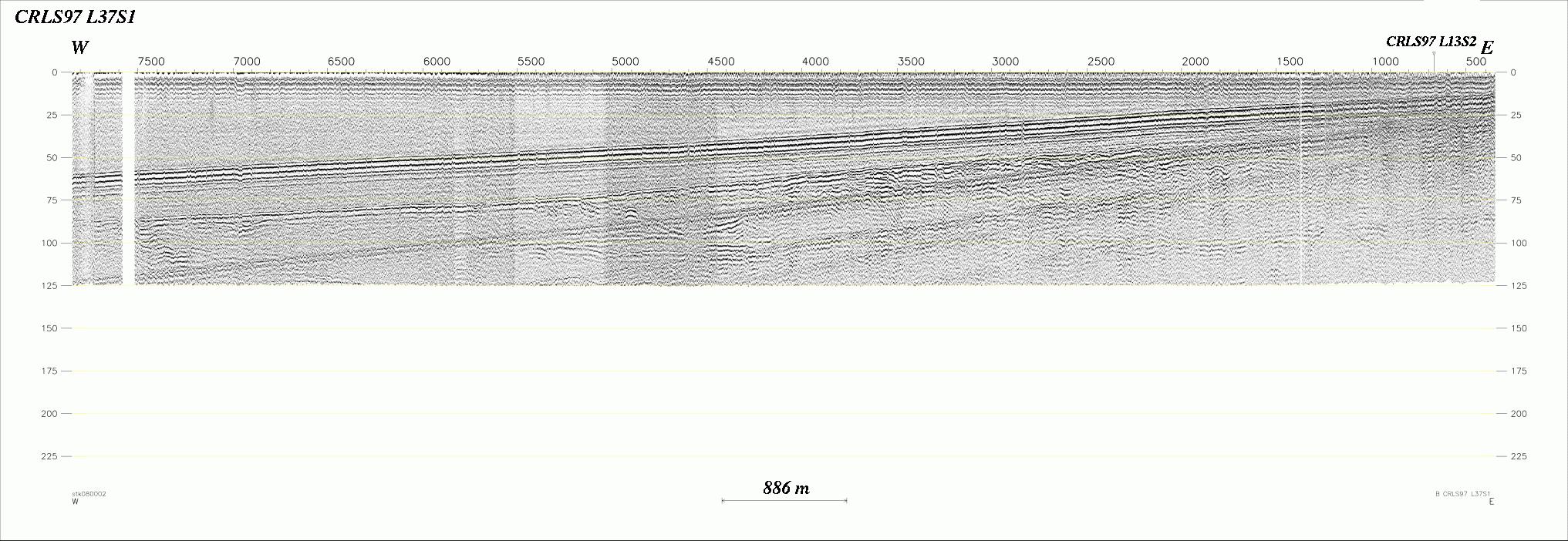 Seismic Reflection Profile Line No.: L37s1 (266850 bytes)