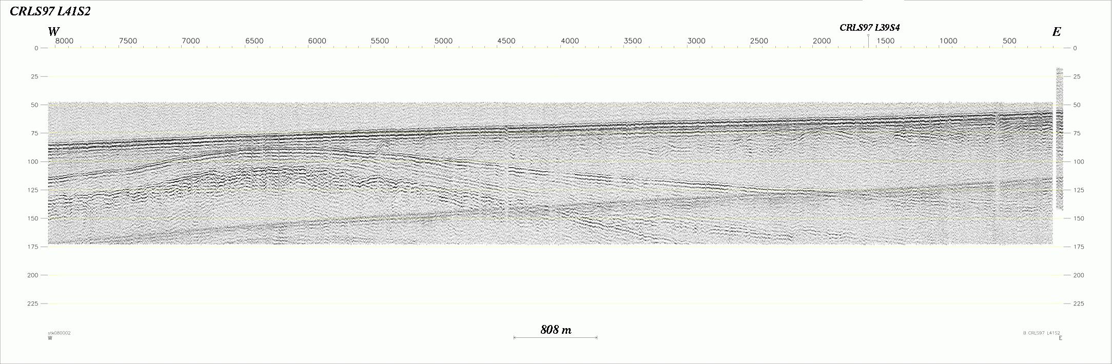 Seismic Reflection Profile Line No.: L41s2 (270782 bytes)