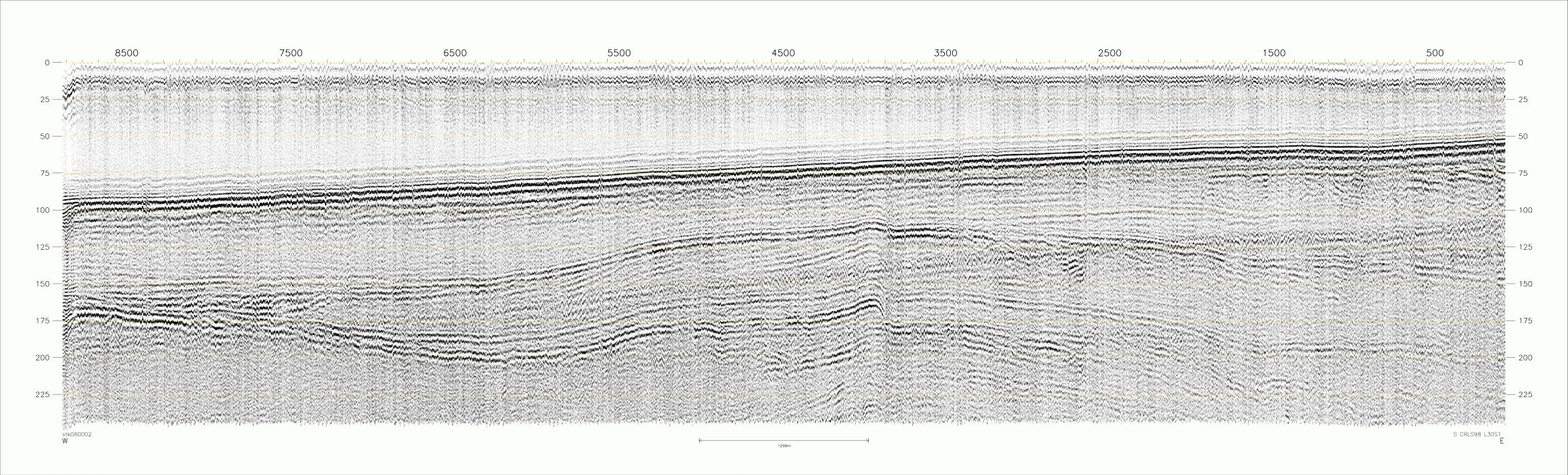 Seismic Reflection Profile, Line No.: L30s1  (484287 bytes)