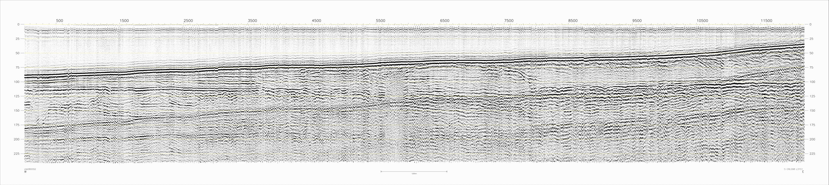 Seismic Reflection Profile, Line No.: L31s1  (657732 bytes)