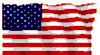 Animated gif image of the national flag of the United
States of America