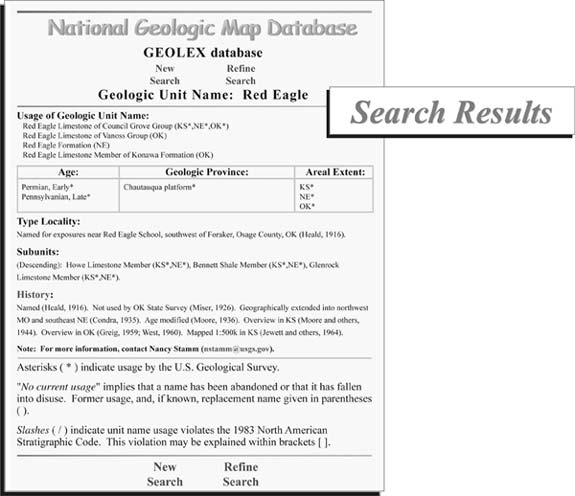 Geolex Search Results