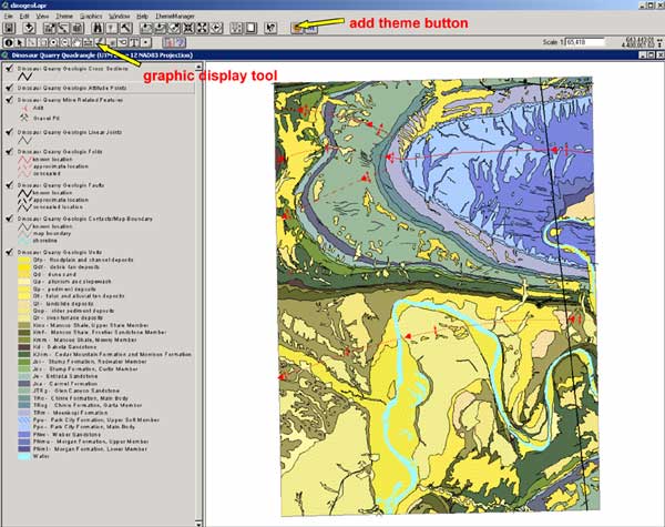 Image showing completed digital geologic GIS data