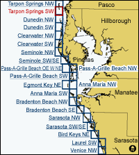 index map, Tarpon Springs SW selected