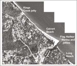 USGS aerial photograph of the Flag  Harbor area