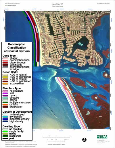 Coastal Classification Map for Marco Island SW