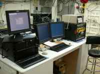 Photo 21. Edgetech acquisition (Main Lab). Single Channel Seismics:  Huntec System