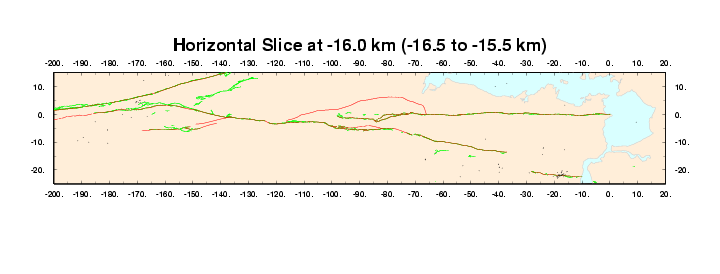 Horizontal Section at 16.0 km