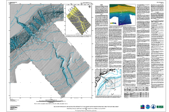 Map Sheet 1. Sea floor topography as shaded relief.