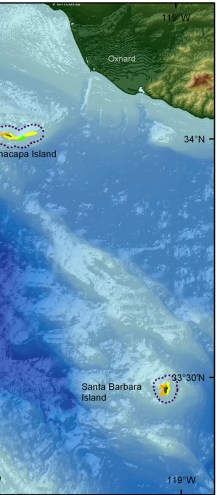Figure 10.  Regional coastal slope for Channel Islands National Park.
