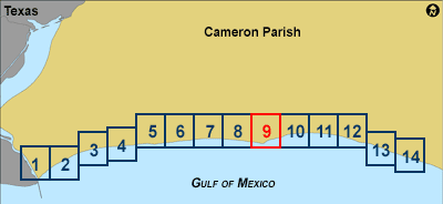 Index map with Cameron SW highlighted.