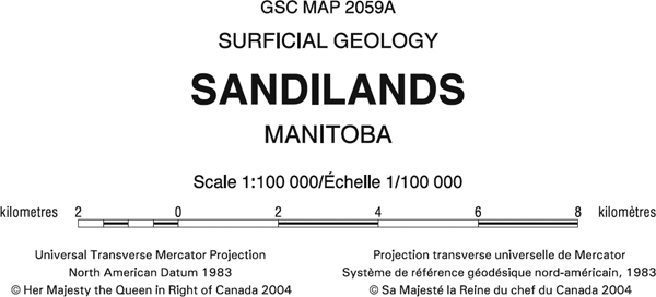 Image of title block from a geological map