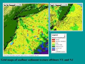 Slide 13. Sea-floor sediment texture maps produced using usSEABED data.
