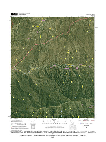 Thumbnail of and link to Agua Dulce Map ZIP file