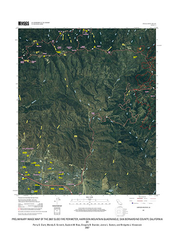 Thumbnail of and link to Harrison Mountain Map ZIP file