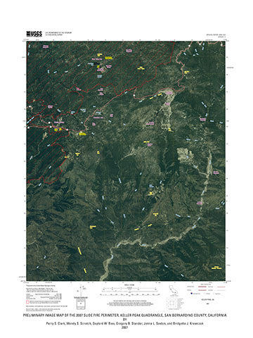 Thumbnail of and link to Keller Peak Map ZIP file