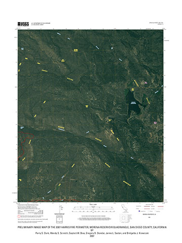 Thumbnail of and link to Morena Reservoir Map ZIP